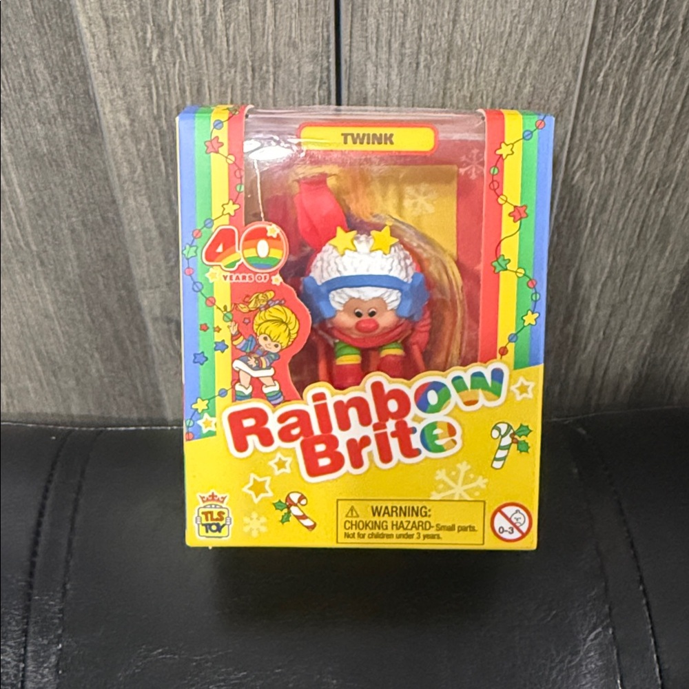 New CheeBee Rainbow Brite Holiday Christmas Winter Twink Sprite In Original Box